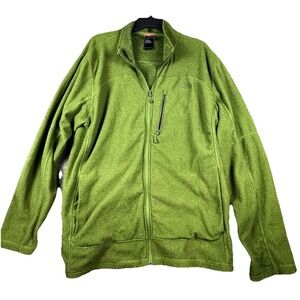 The North Face Krestwood Full Zip Sweater Mens Brick House‎ Green Heather XXL